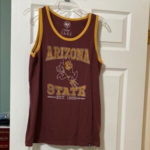47 Brand Arizona State Tank Top - Maroon and Gold